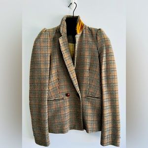 Zara Women’s Houndstooth Blazer